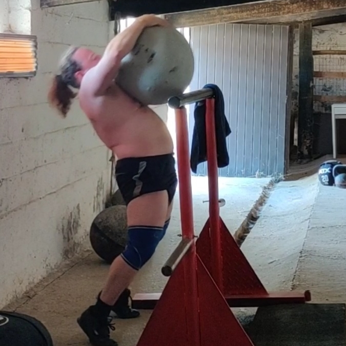 Atlas Stone 110kg over 1m30